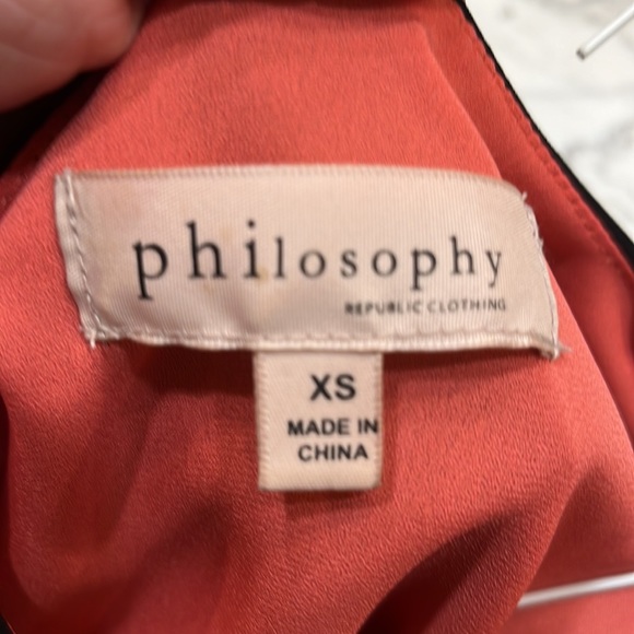 Philosophy Split Back tank - Picture 4 of 5